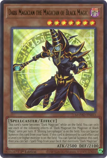 Dark Magician the Magician of Black Magic (MAMO-EN051), Magnificent Monsters — Yu-Gi-Oh! card price