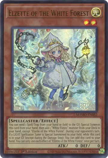 Elzette of the White Forest (MAMO-EN052), Magnificent Monsters — Yu-Gi-Oh! card price