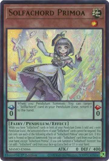 Solfachord Primoa (MAMO-EN066), Magnificent Monsters — Yu-Gi-Oh! card price