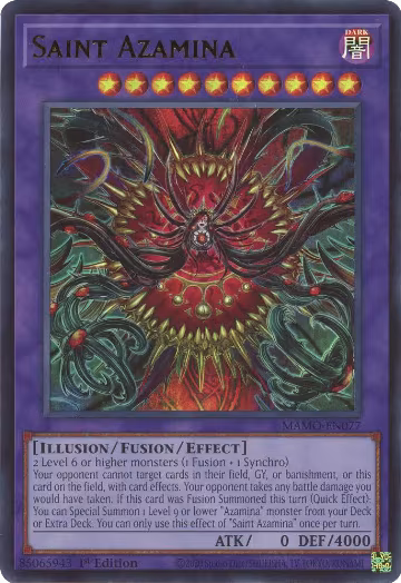 Saint Azamina (MAMO-EN077), Magnificent Monsters — Yu-Gi-Oh! card price
