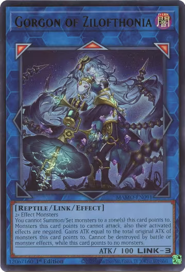 Gorgon of Zilofthonia (MAMO-EN091), Magnificent Monsters — Yu-Gi-Oh! card price