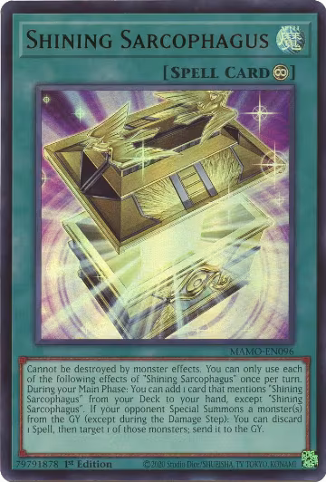 Shining Sarcophagus (MAMO-EN096), Magnificent Monsters — Yu-Gi-Oh! card price