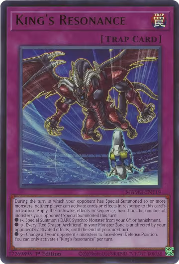 King's Resonance (MAMO-EN119), Magnificent Monsters — Yu-Gi-Oh! card price