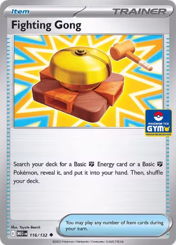 Fighting Gong - 116/132 (GYM) (116/132), Southeast Asia Exclusives — Pokémon card price