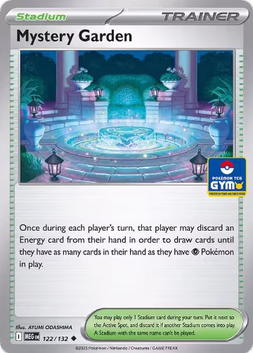 Mystery Garden - 122/132 (GYM) (122/132), Southeast Asia Exclusives — Pokémon card price