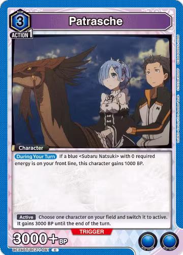 Patrasche (UE24BT/REZ-1-041), Re:ZERO -Starting Life in Another World- — Union Arena card price