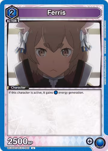 Ferris (043) (UE24BT/REZ-1-043), Re:ZERO -Starting Life in Another World- — Union Arena card price
