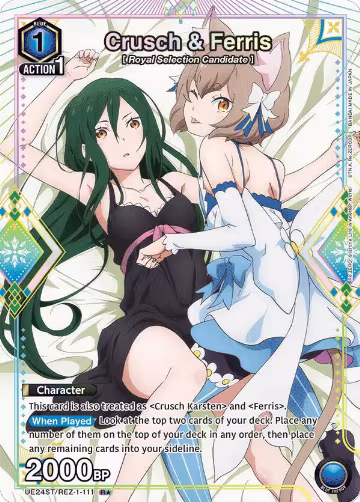 Crusch & Ferris (R*) (UE24ST/REZ-1-111) — card price