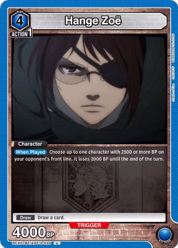 Hange Zoe (039) (UEX07BT/AOT-2-039), UEX07BT: Attack on Titan Vol. 2 — Union Arena card price