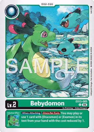 Bebydomon (EX13-005 U), Chivalrous XIII — Digimon card price