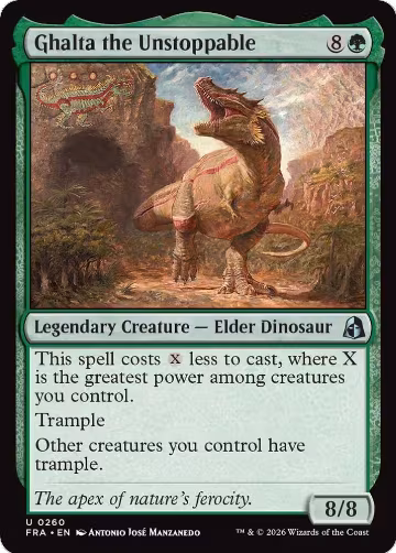 Ghalta the Unstoppable (260), Reality Fracture — Magic card price