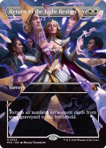 Return to the Light Realms (Borderless) (0323) (323), Reality Fracture — Magic card price