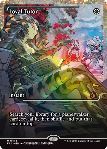 Loyal Tutor (Showcase) (Fracture Foil) (414), Reality Fracture — Magic card price