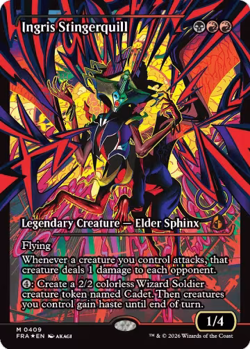 Ingris Stingerquill (Showcase) (0409) (409), Reality Fracture — Magic card price