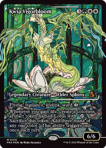 Kwia Vigorbloom (Showcase) (0410) (410), Reality Fracture — Magic card price
