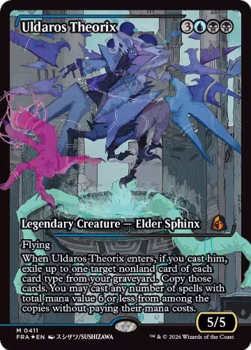 Uldaros Theorix (Showcase) (0411) (411), Reality Fracture — Magic card price