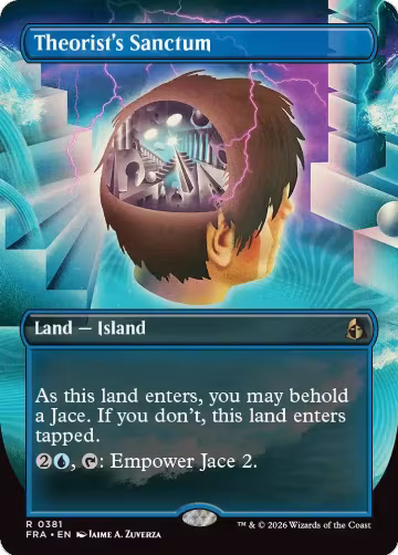 Theorist's Sanctum (Borderless) (381), Reality Fracture — Magic card price