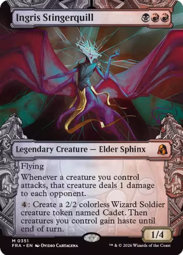 Ingris Stingerquill (Showcase) (0351) (351), Reality Fracture — Magic card price