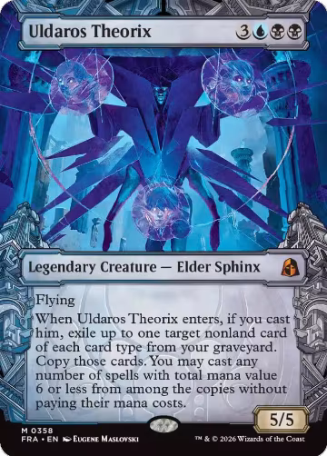 Uldaros Theorix (Showcase) (0358) (358), Reality Fracture — Magic card price