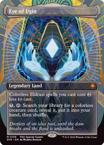 Eye of Ugin (Borderless) (159), Special Guests — Magic card price
