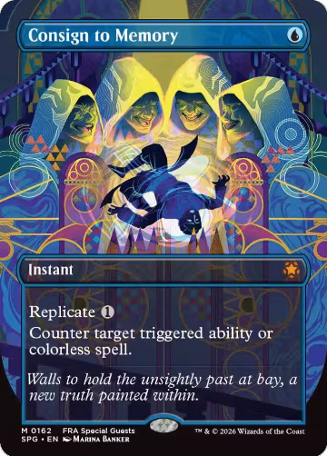 Consign to Memory (Borderless) (162), Special Guests — Magic card price