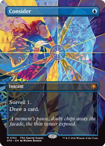 Consider (Borderless) (164), Special Guests — Magic card price