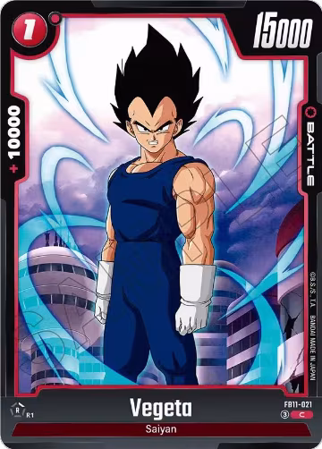 Vegeta - FB11-021 (FB11-021), Brightness of Hope — DB Fusion card price