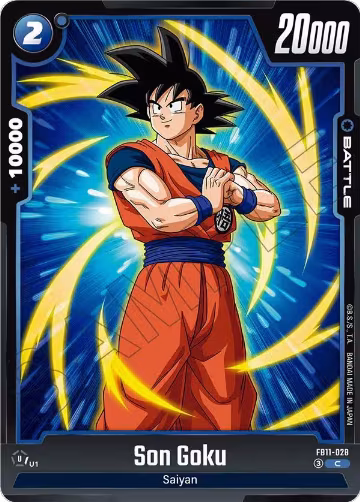 Son Goku - FB11-028 (FB11-028), Brightness of Hope — DB Fusion card price