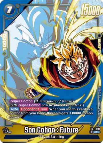 Son Gohan : Future - FB11-031 (Alternate Art) (FB11-031), Brightness of Hope — DB Fusion card price