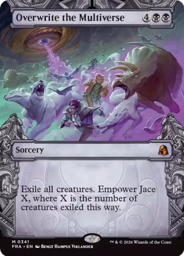Overwrite the Multiverse (Showcase) (341), Reality Fracture — Magic card price