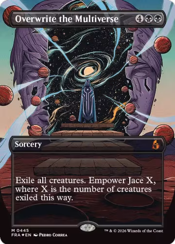 Overwrite the Multiverse (Borderless) (445), Reality Fracture — Magic card price