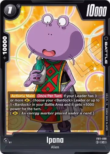 Ipana (FB11-098), Brightness of Hope — DB Fusion card price