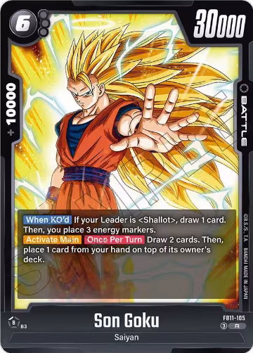 Son Goku - FB11-105 (FB11-105), Brightness of Hope — DB Fusion card price
