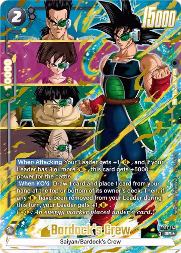 Bardock's Crew - FB11-114 (Alternate Art) (FB11-114), Brightness of Hope — DB Fusion card price