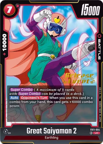 Great Saiyaman 2 - FB11-004 (FB11-004) — card price