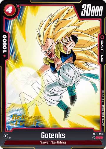Gotenks (FB11-006), Brightness of Hope Release Event Cards — DB Fusion card price