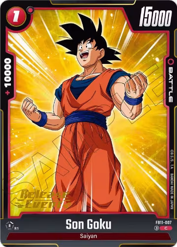 Son Goku - FB11-007 (FB11-007), Brightness of Hope Release Event Cards — DB Fusion card price