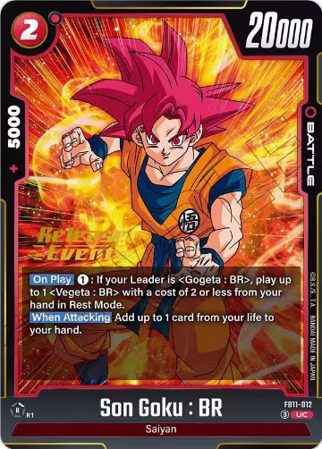 Son Goku : BR (FB11-012) — card price