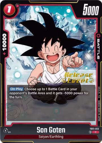 Son Goten - FB11-013 (FB11-013), Brightness of Hope Release Event Cards — DB Fusion card price