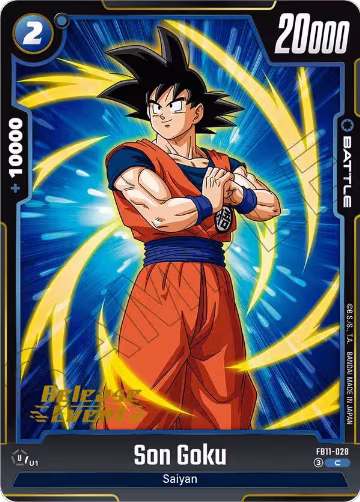 Son Goku - FB11-028 (FB11-028), Brightness of Hope Release Event Cards — DB Fusion card price