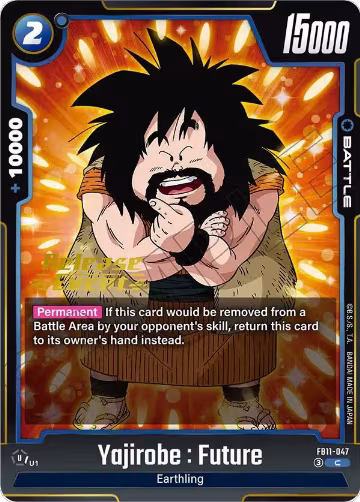 Yajirobe : Future (FB11-047), Brightness of Hope Release Event Cards — DB Fusion card price