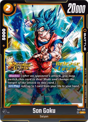 Son Goku - FB11-089 (FB11-089), Brightness of Hope Release Event Cards — DB Fusion card price
