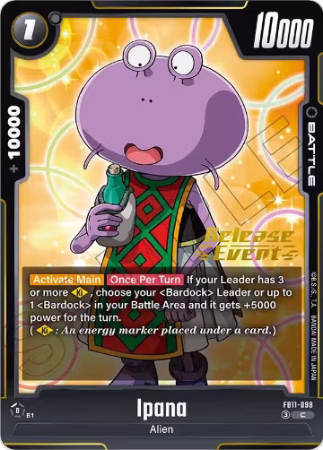 Ipana (FB11-098), Brightness of Hope Release Event Cards — DB Fusion card price