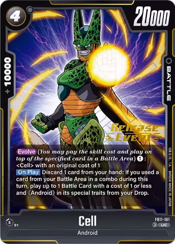 Cell - FB11-101 (FB11-101), Brightness of Hope Release Event Cards — DB Fusion card price