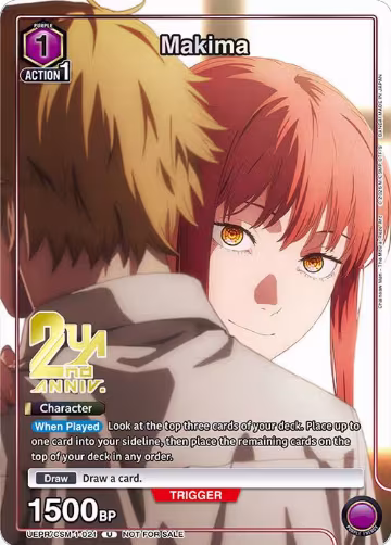 Makima (021) (UEPR/CSM-1-021), Union Arena Promotion Cards — Union Arena card price
