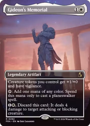Gideon's Memorial (Borderless) (292), Reality Fracture — Magic card price
