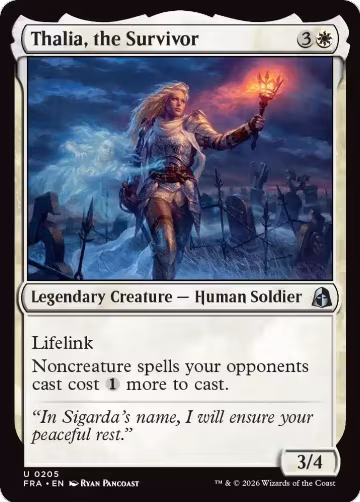 Thalia, the Survivor (205), Reality Fracture — Magic card price