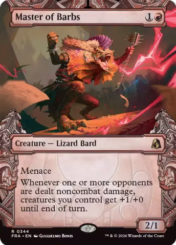 Master of Barbs (Showcase) (344), Reality Fracture — Magic card price