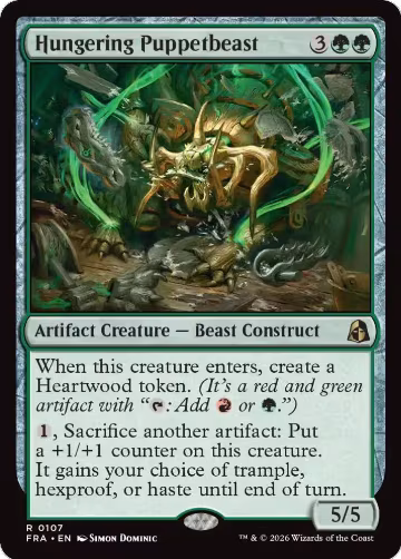 Hungering Puppetbeast (107), Reality Fracture — Magic card price