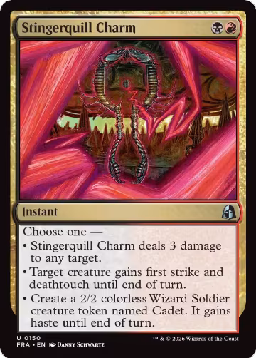 Stingerquill Charm (150), Reality Fracture — Magic card price